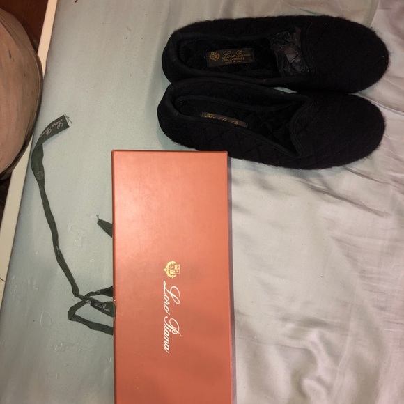 Loro Piana cashmere house slippers